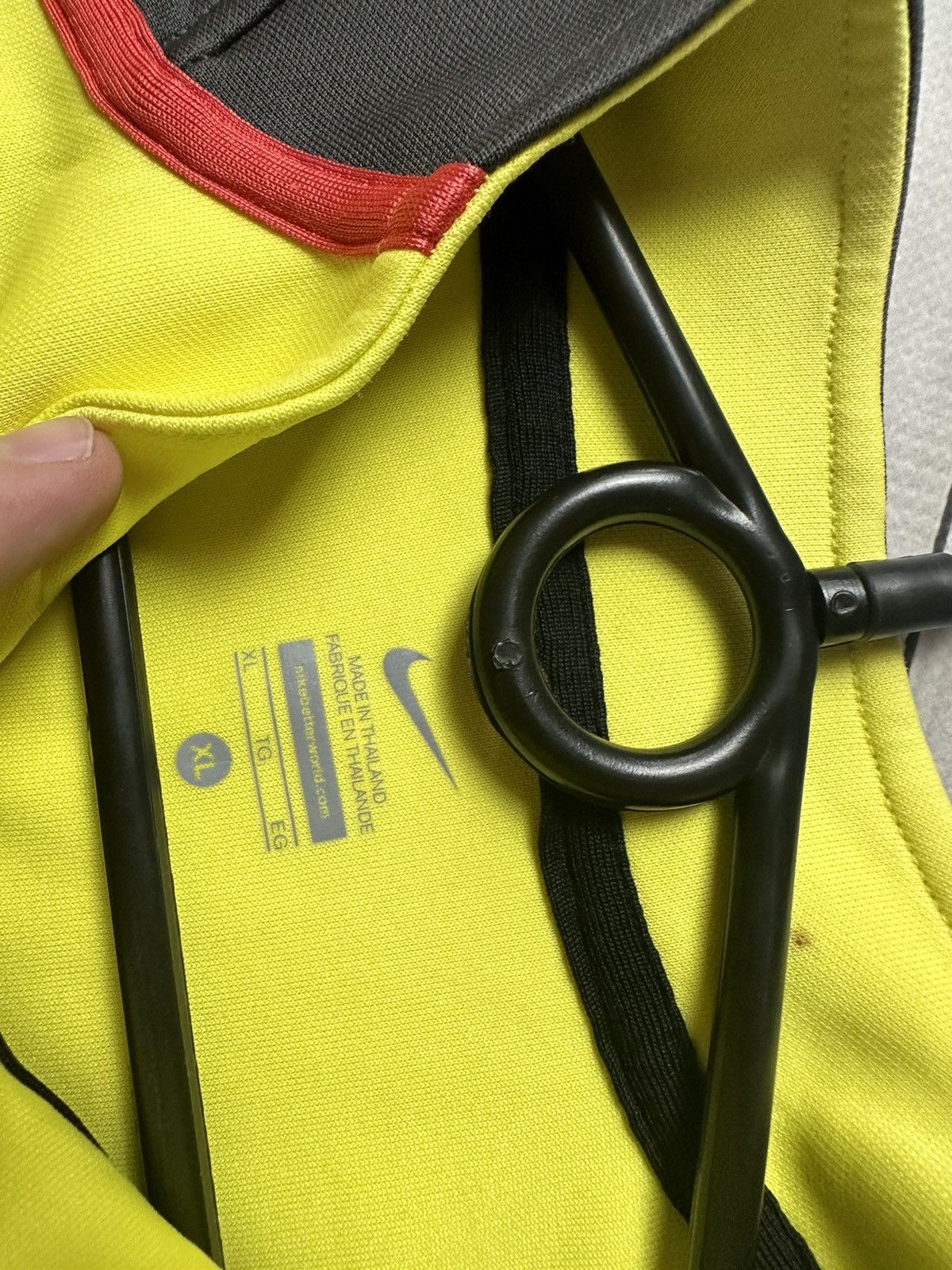 Nike × Vintage Nike Germany soccer jacket rare Deutschland size XL yellow Size US XL / EU 56 / 4 - 8 Thumbnail