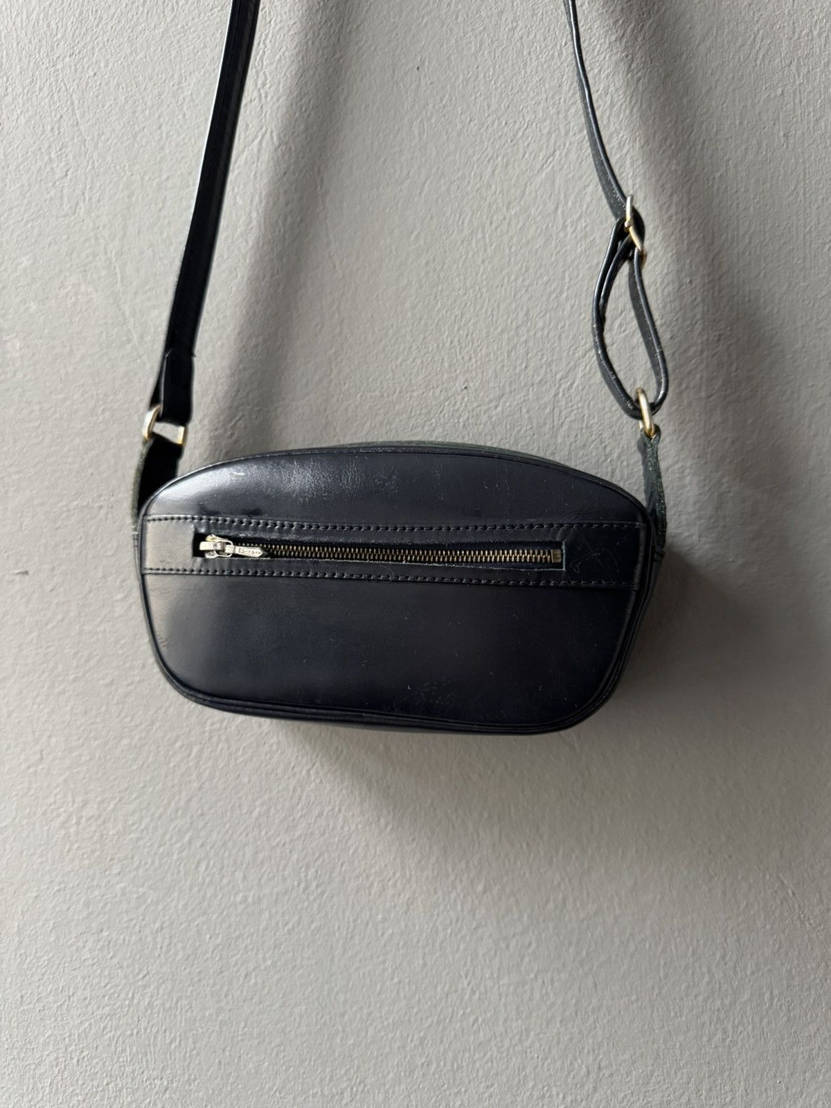 Other Vintage Leather Mini Shoulder Bag Riri Hardware Compact Size ONE SIZE - 1 Thumbnail