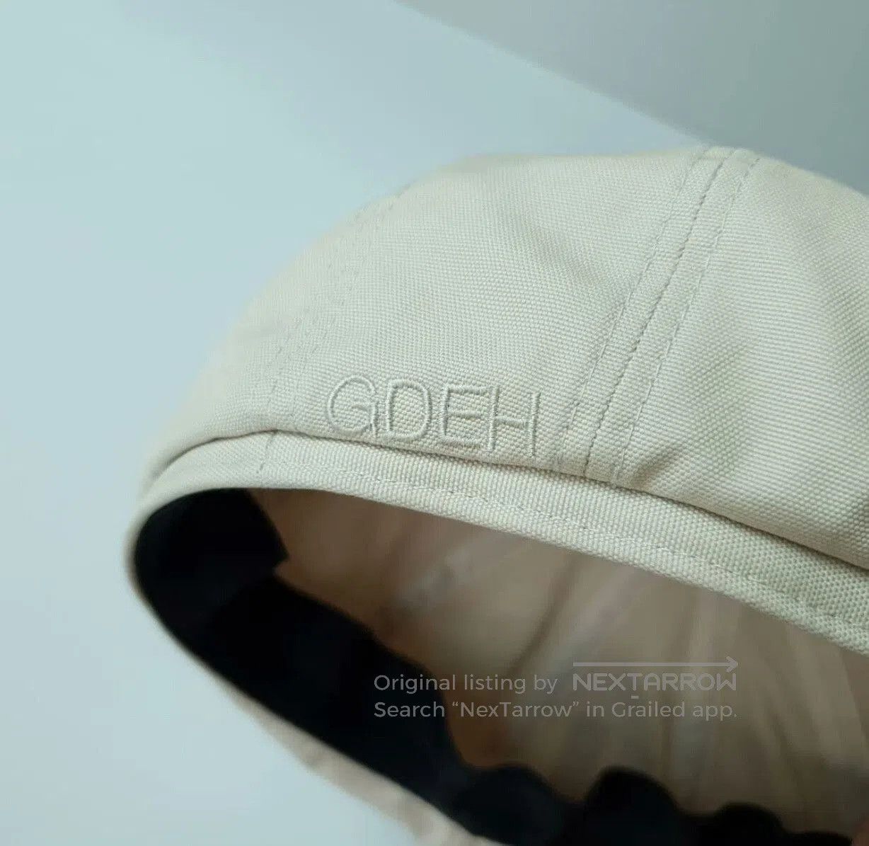 GOODENOUGH goodenough newsboy cap in ivory color. Size ONE SIZE - 7 Thumbnail