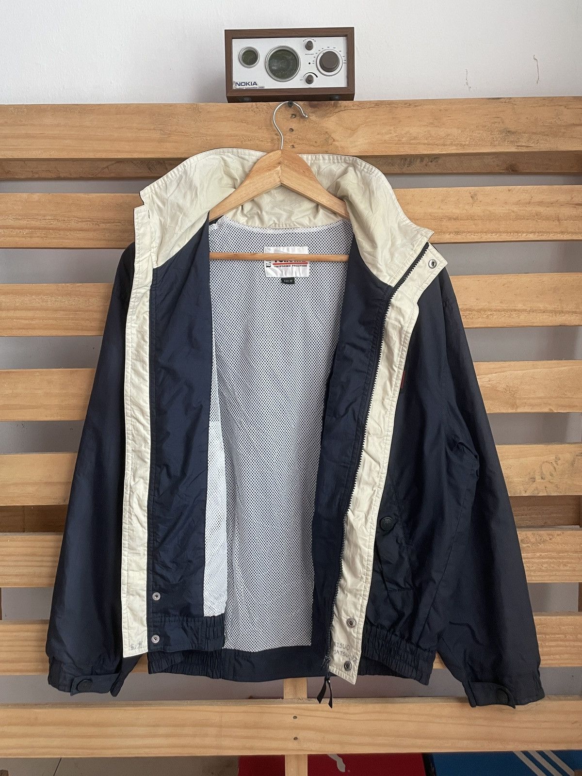 Japanese Brand Vintage 2000s Uniform Prestige Renoma Light Jacket Size US M / EU 48-50 / 2 - 2 Thumbnail