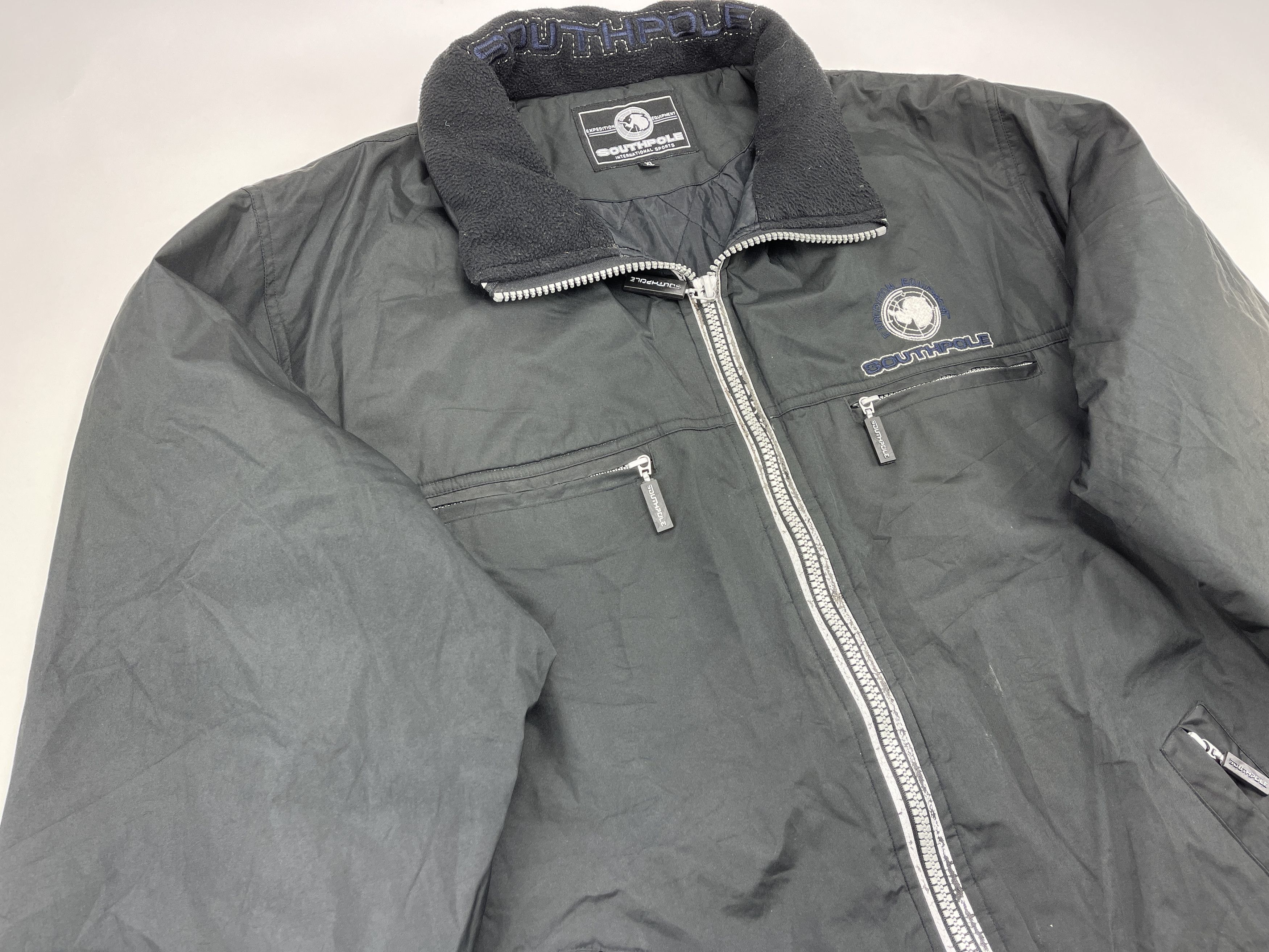 Southpole SOUTHPOLE jacket, black, vintage South Pole, 90s hip hop XL Size US XL / EU 56 / 4 - 5 Thumbnail