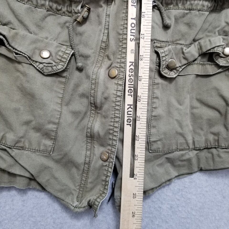 Other Papaya Jacket Womens Medium Full Zip Snap Stones Cotton Size M / US 6-8 / IT 42-44 - 10 Thumbnail