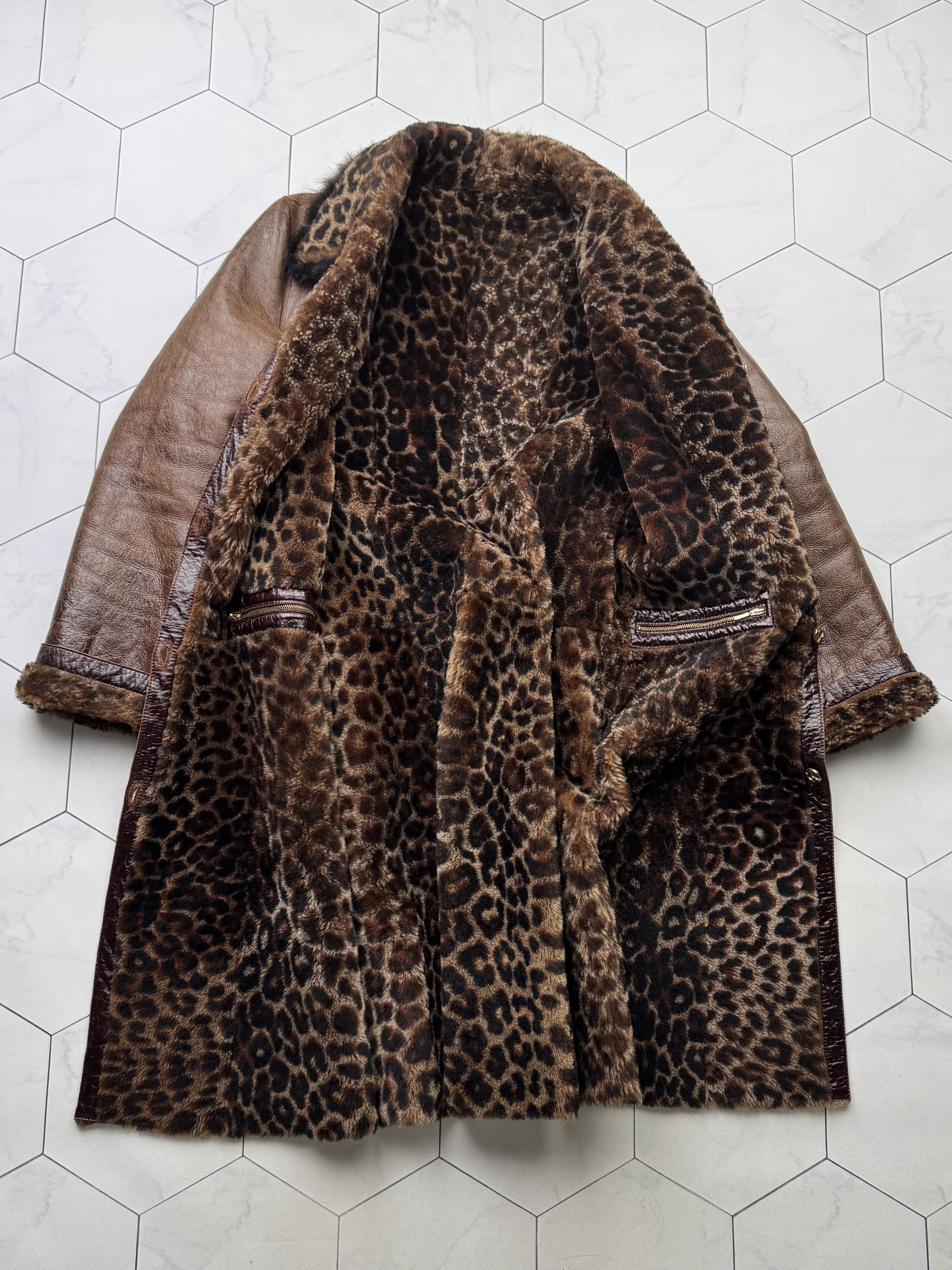 Japanese Brand Vintage Real Sheepskin 2 in 1 Coat (B586)E2 Size L / US 10 / IT 46 - 6 Thumbnail