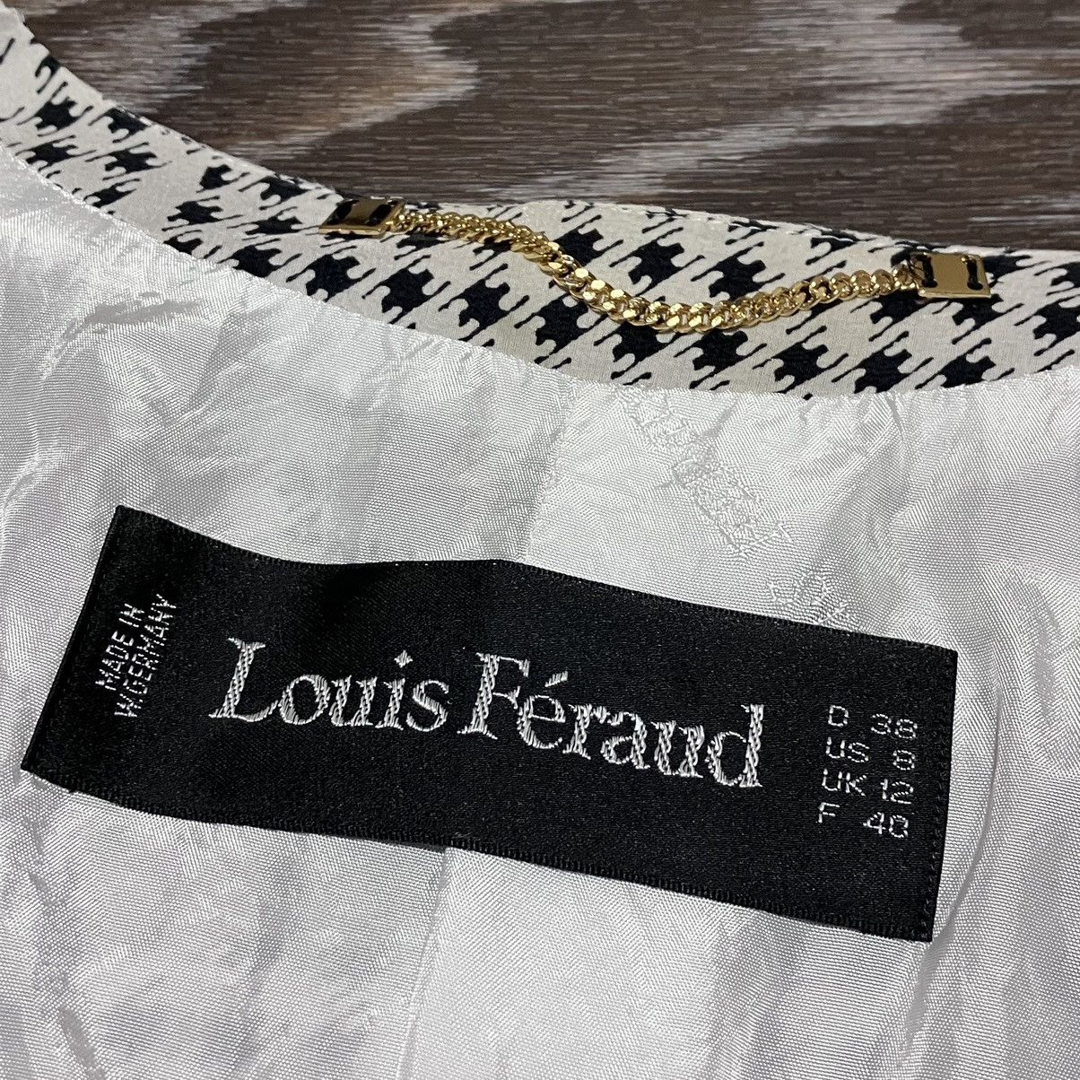 Louis Feraud Vintage 80s LOUIS FERAUD Paris Silk Blazer W. Germany Made Size M / US 6-8 / IT 42-44 - 8 Thumbnail