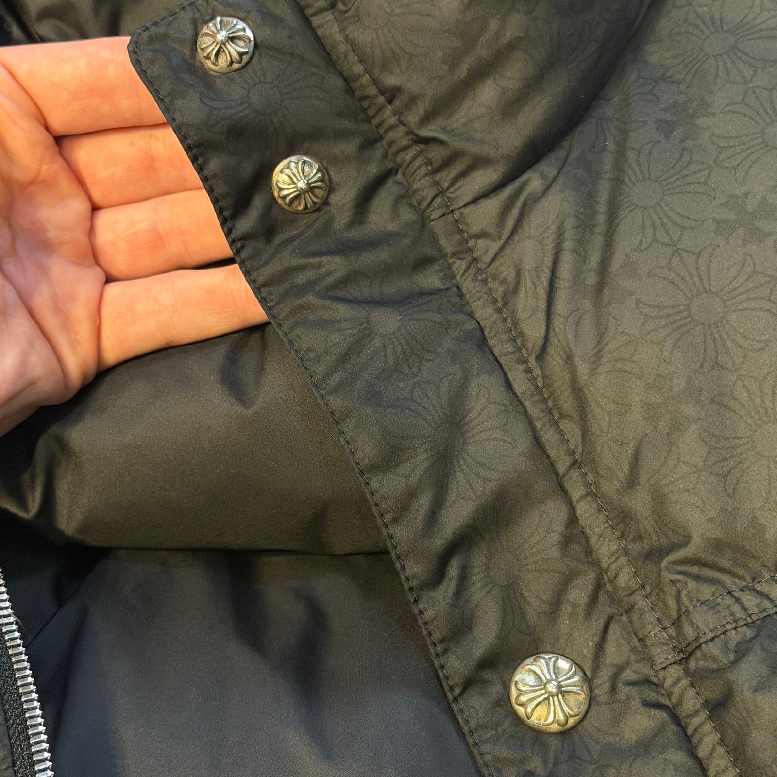 Chrome Hearts Chrome Hearts Monogram Puffer Vest Size XXL / US 16-18 / IT 52-54 - 4 Thumbnail