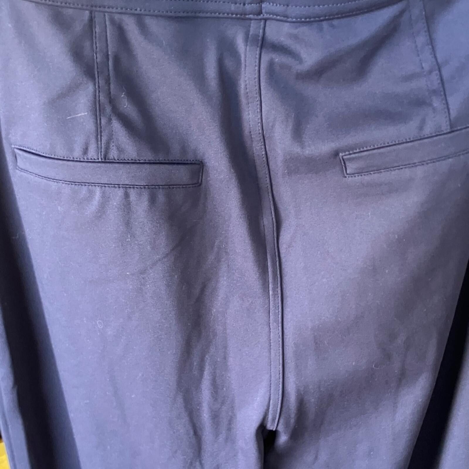 Other NWT HALARA Navy Wide Leg Women's Pants Size 28" / US 6 / IT 42 - 7 Thumbnail