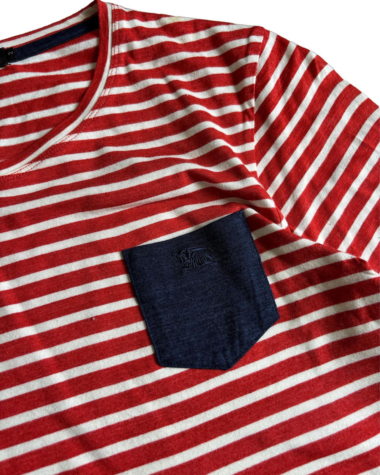 Burberry Burberry Black Label Striped Long Sleeve Tee Size US S / EU 44-46 / 1 - 3 Thumbnail