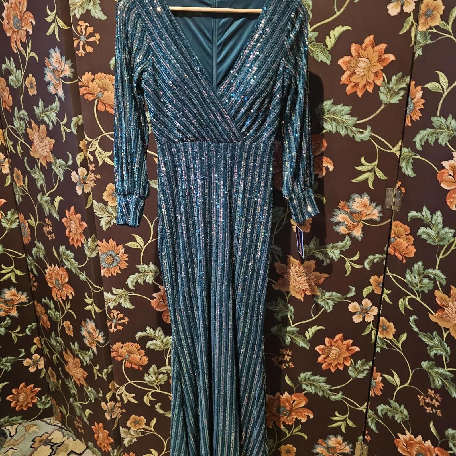 Other Women's New Formal Green Dress Size M / US 6-8 / IT 42-44 - 2 Thumbnail