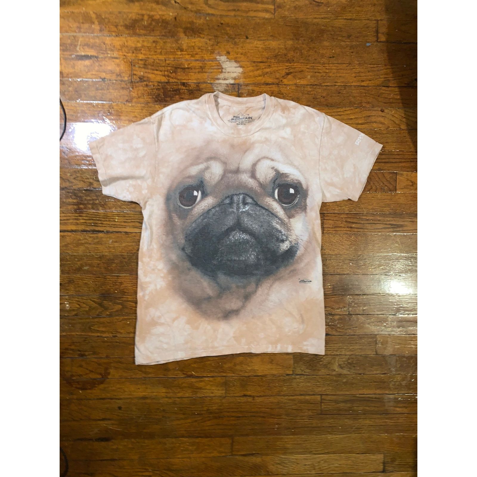 The Mountain The Mountain Pug Face All Over Print T Shirt USA Medium Size US M / EU 48-50 / 2 - 1 Thumbnail