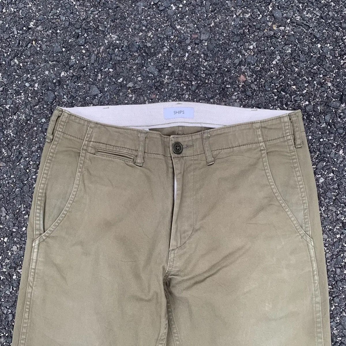 Japanese Brand Ships Japan Trousers Blank Chino Pants Made In Japan Size US 29 - 2 Thumbnail