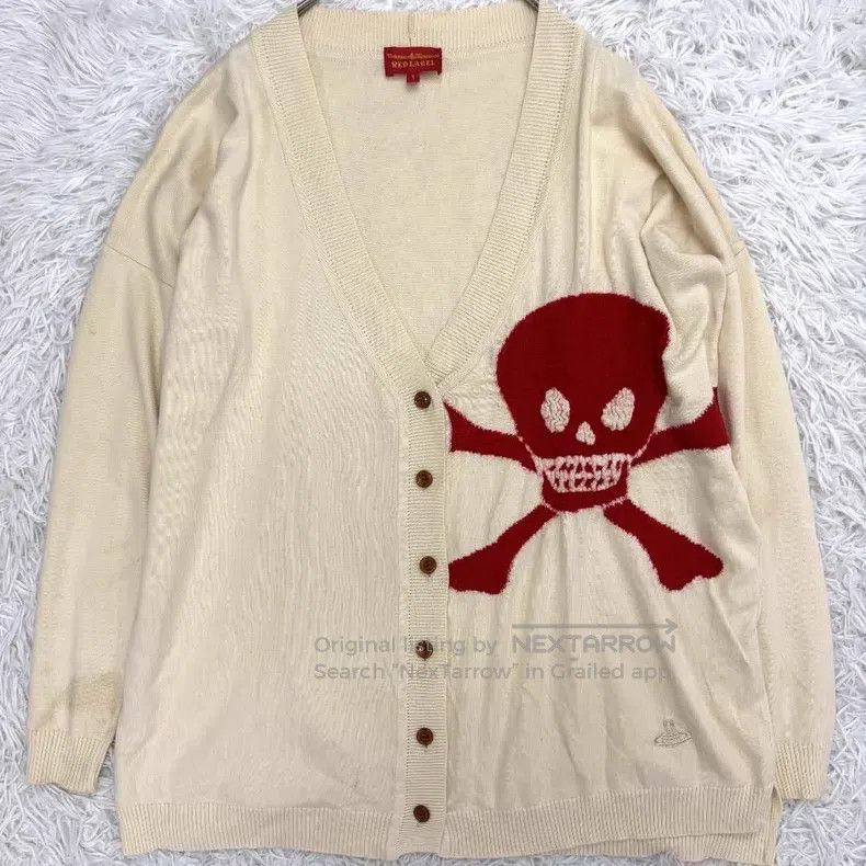 Vivienne Westwood Vivienne Westwood Red label skull patterned long-sleeve kn Size S / US 4 / IT 40 - 1 Thumbnail