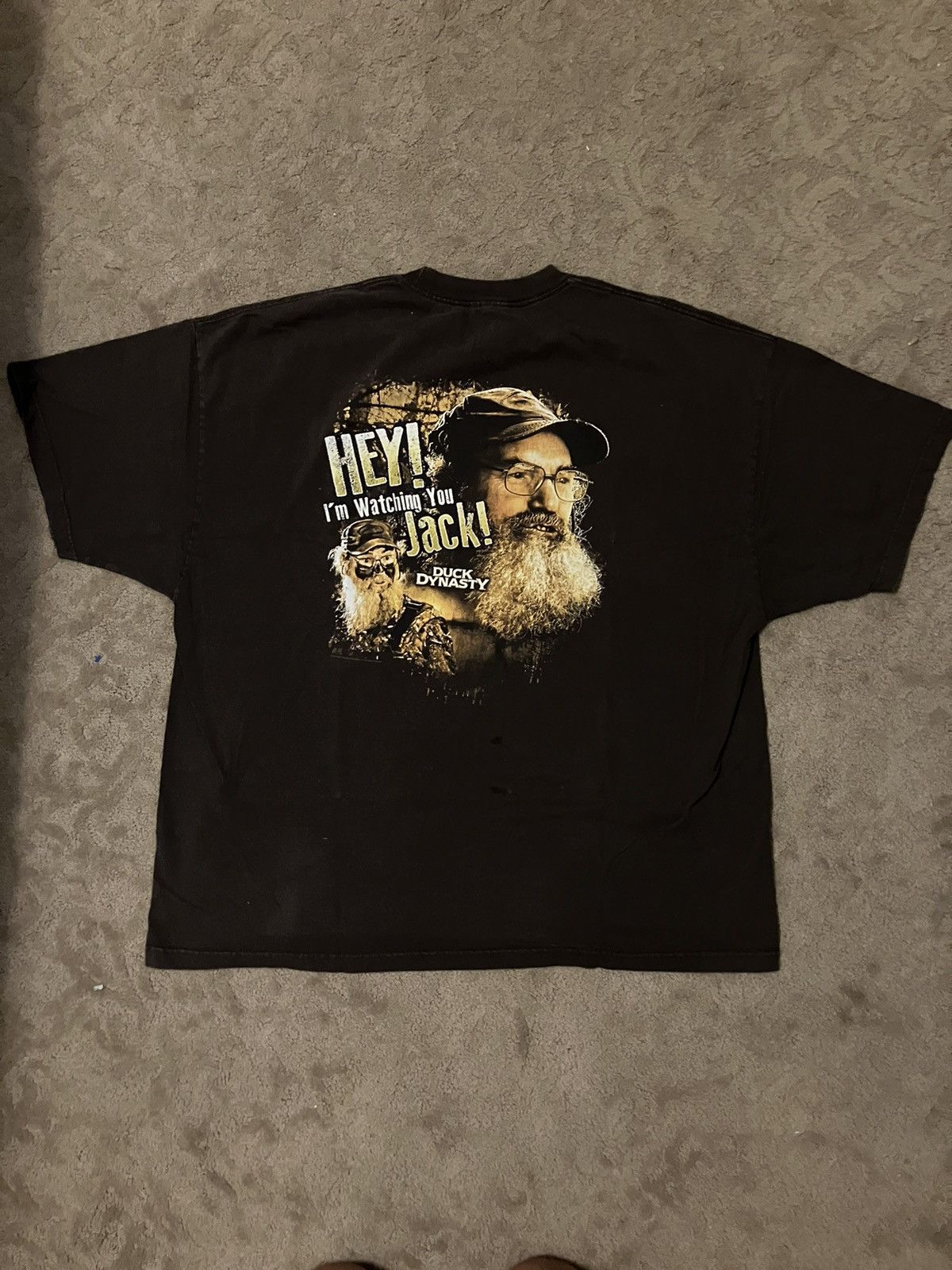 Vintage Brown Duck Dynasty Uncle Si Tee Shirt Size US XXL / EU 58 / 5 - 3 Thumbnail