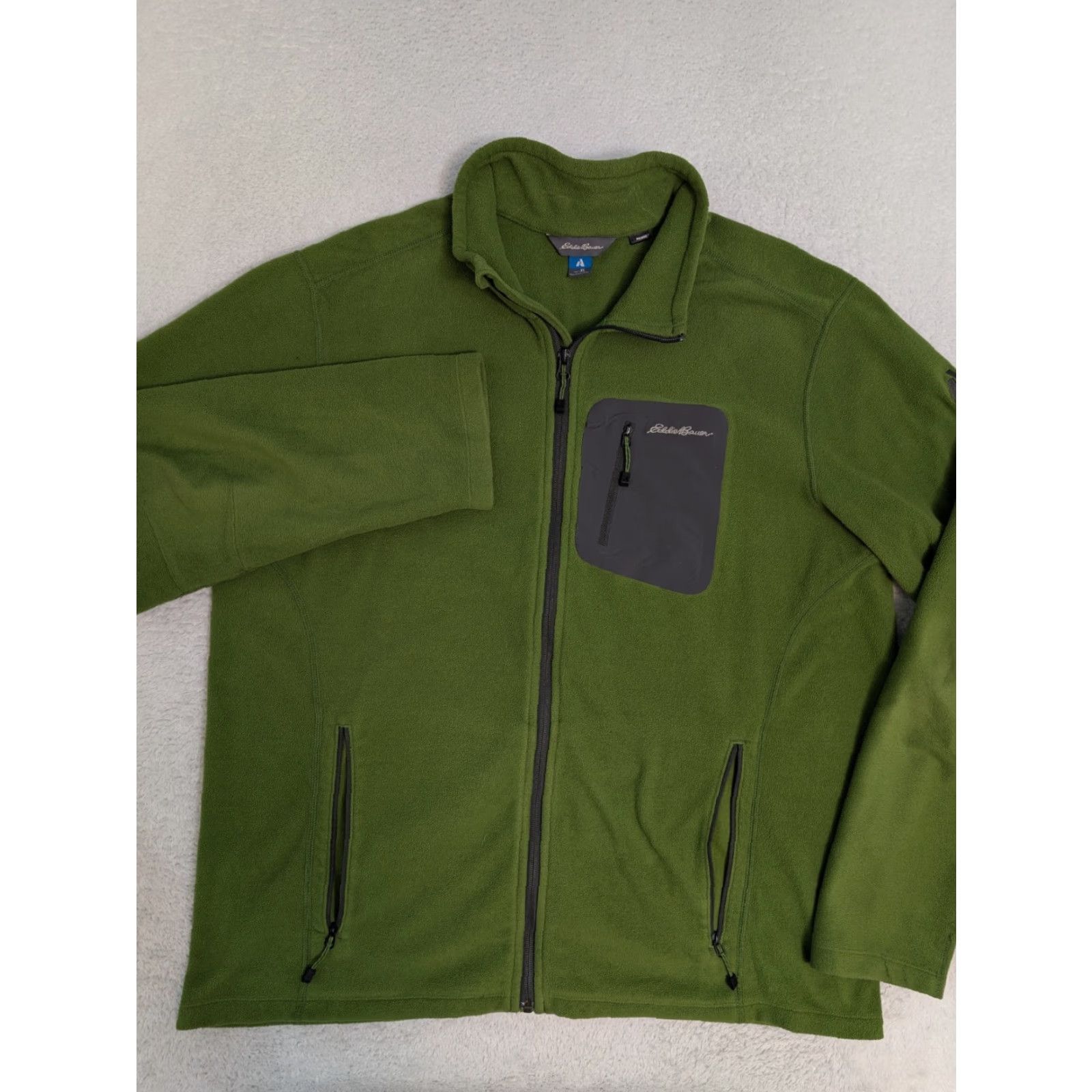Eddie Bauer VINTAGE? Eddie Bauer First Ascent Men's XL Full Zip Fleece Jacket Green Coat Size US XL / EU 56 / 4 - 3 Thumbnail