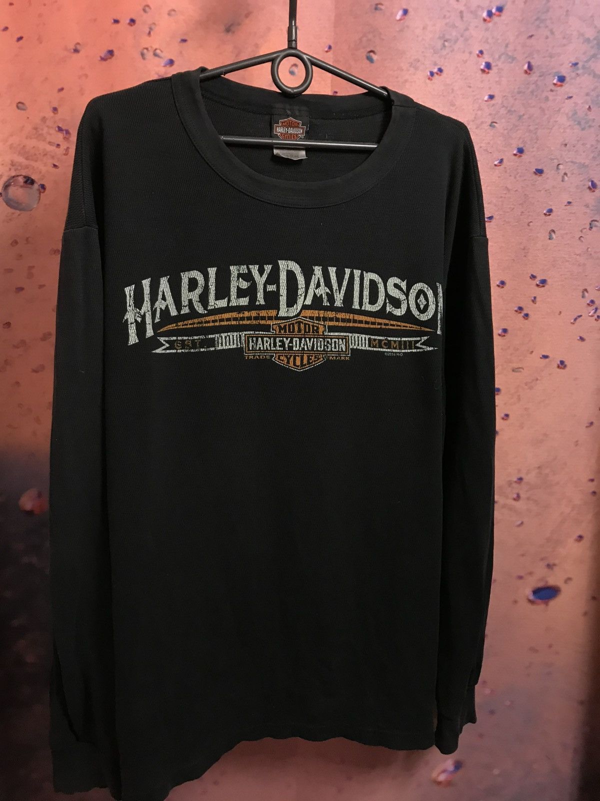 Band Tees × Harley Davidson × Vintage Vintage Harley Davidson streetwear tee Size US L / EU 52-54 / 3 - 2 Thumbnail