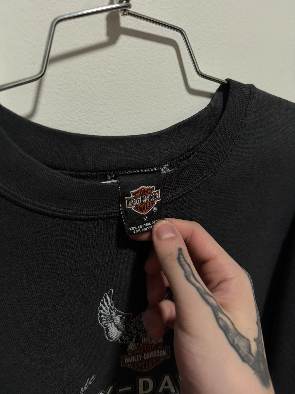 Harley Davidson Vintage Harley Davidson Crewneck Size US M / EU 48-50 / 2 - 4 Thumbnail