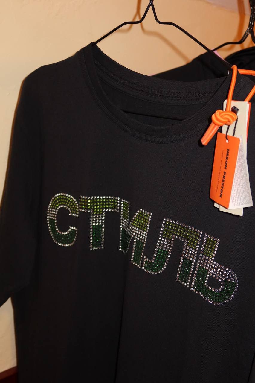 Heron Preston Heron Preston T-shirt "Стиль" Size US M / EU 48-50 / 2 - 3 Thumbnail