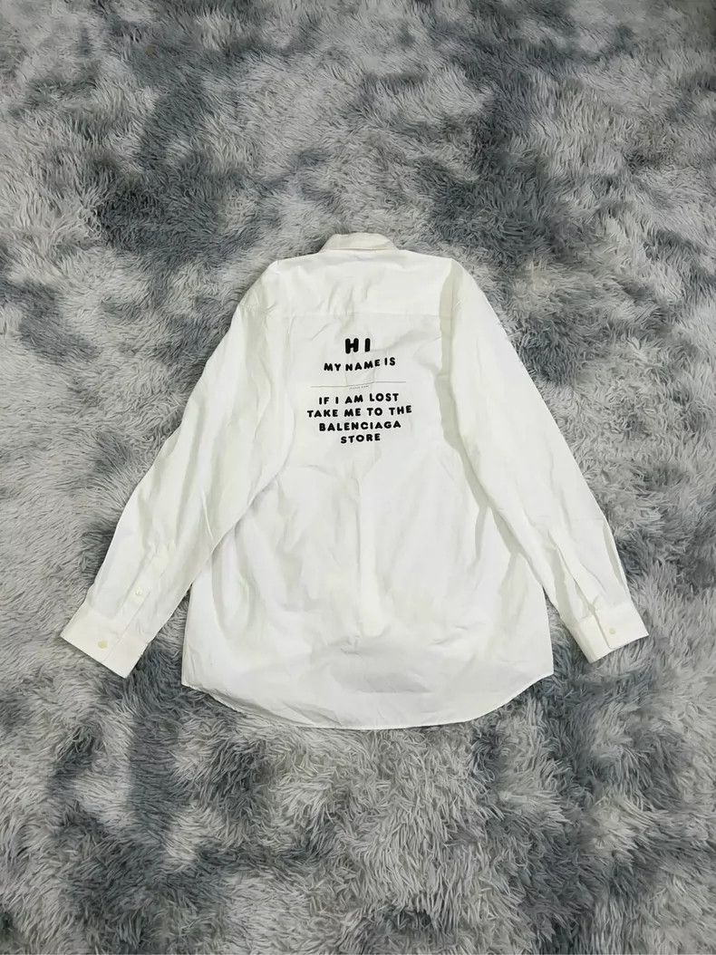 Balenciaga Balenciaga size 34 Letter logo on the back of the shirt Size US XS / EU 42 / 0 - 1 Thumbnail