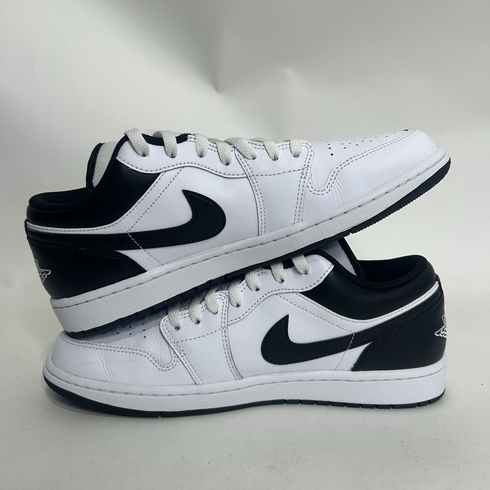Nike Nike Air Jordan 1 Low Retro “Reverse Panda/White Black” Size US 10 / EU 43 - 3 Thumbnail
