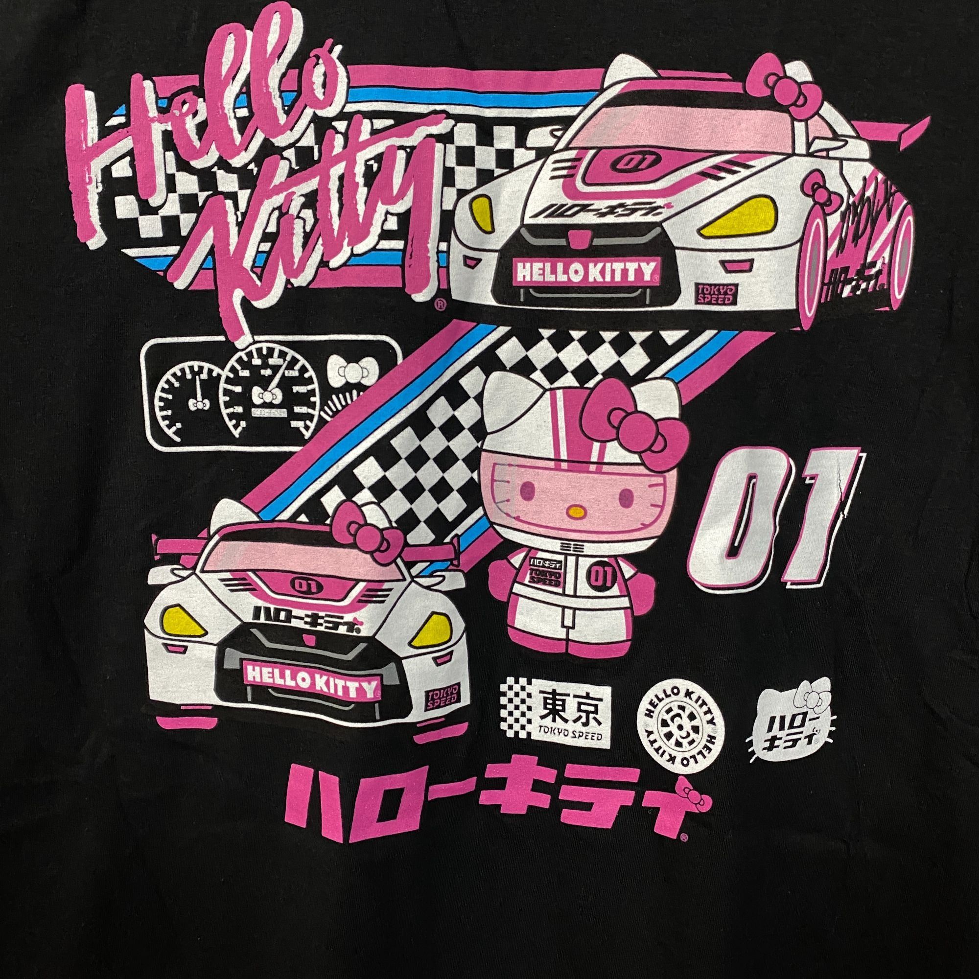 Other Sanrio Hello Kitty Racing Tokyo Speed Cute Graphic T-Shirt L Size L / US 10 / IT 46 - 2 Thumbnail