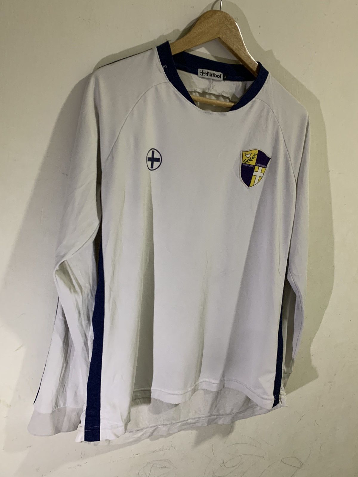 Japanese Brand Esperanza Japanese Soccer Team Jersey Size US L / EU 52-54 / 3 - 3 Thumbnail