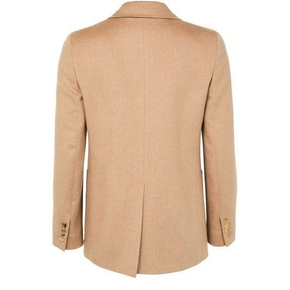 Max Mara MAX MARA Belluno Brown Blazer Jacket New & Authentic (Women' Size XS / US 0-2 / IT 36-38 - 2 Thumbnail