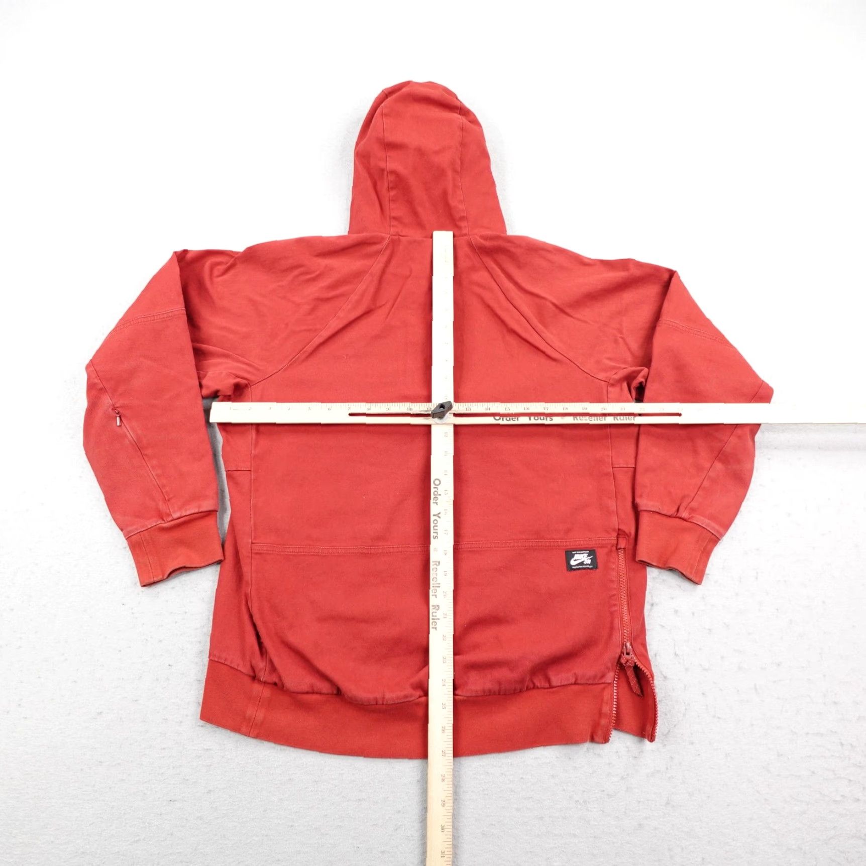 Nike Nike Jacket Mens Large Red SB Everett Anorak Canvas Pullover Skateboarding Skate Size US L / EU 52-54 / 3 - 7 Thumbnail