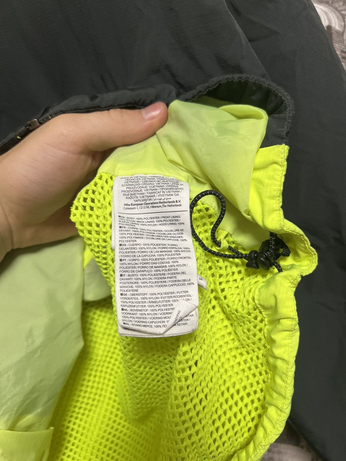 Nike Nike Nylon Running Windbreaker Shell Jacket Size L Size US L / EU 52-54 / 3 - 6 Thumbnail