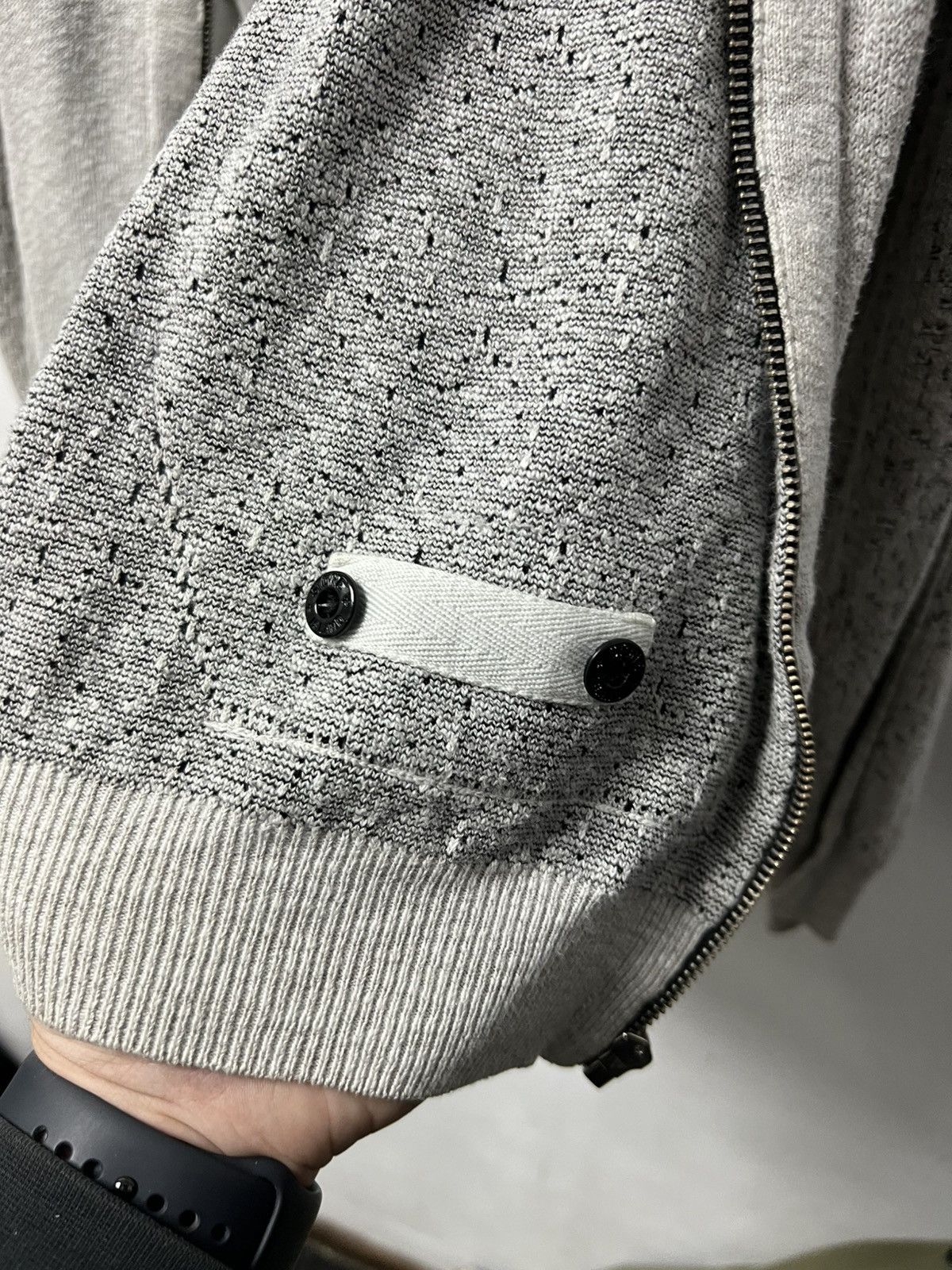Stone Island Vintage Stone Island Zip Hoodie Jacket Size US XL / EU 56 / 4 - 9 Thumbnail