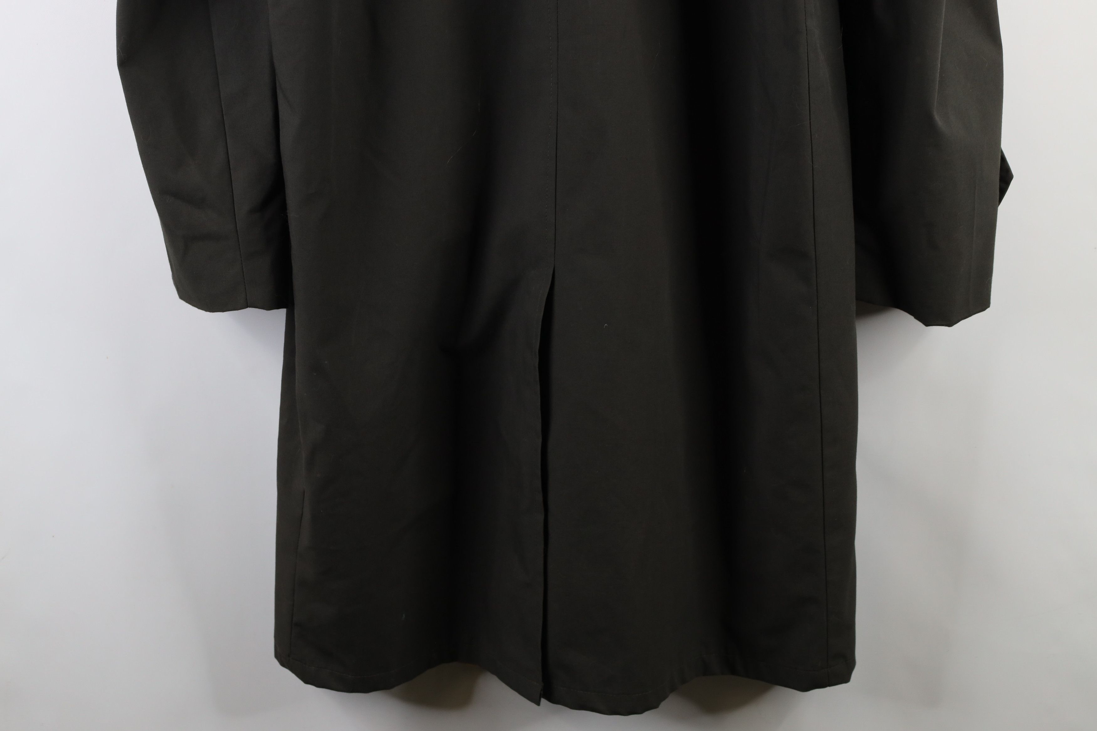 Vintage Vintage 60s 70 Streetwear Trench Coat Rain Jacket Green USA Size US L / EU 52-54 / 3 - 17 Thumbnail