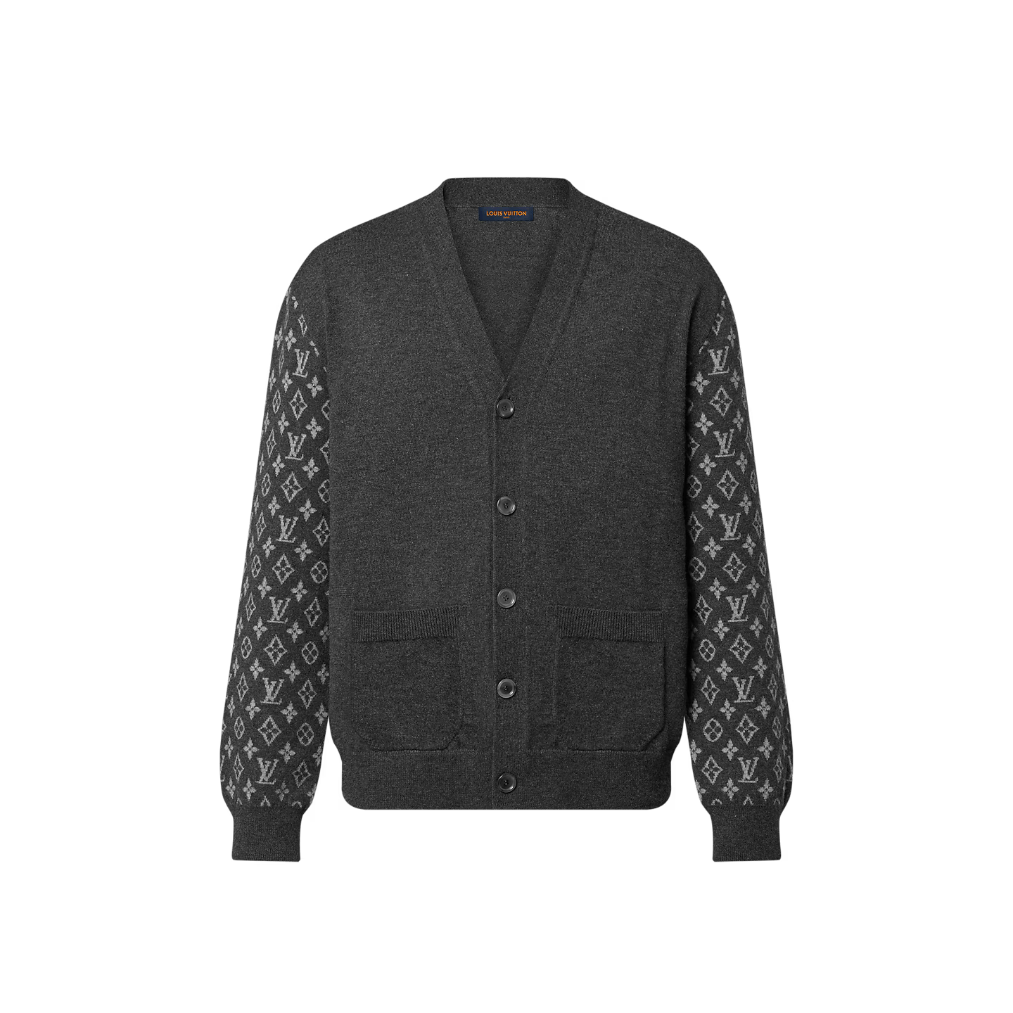 LOUIS VUITTON ダミエ カーディガン バーガンディ LOUIS VUITTON