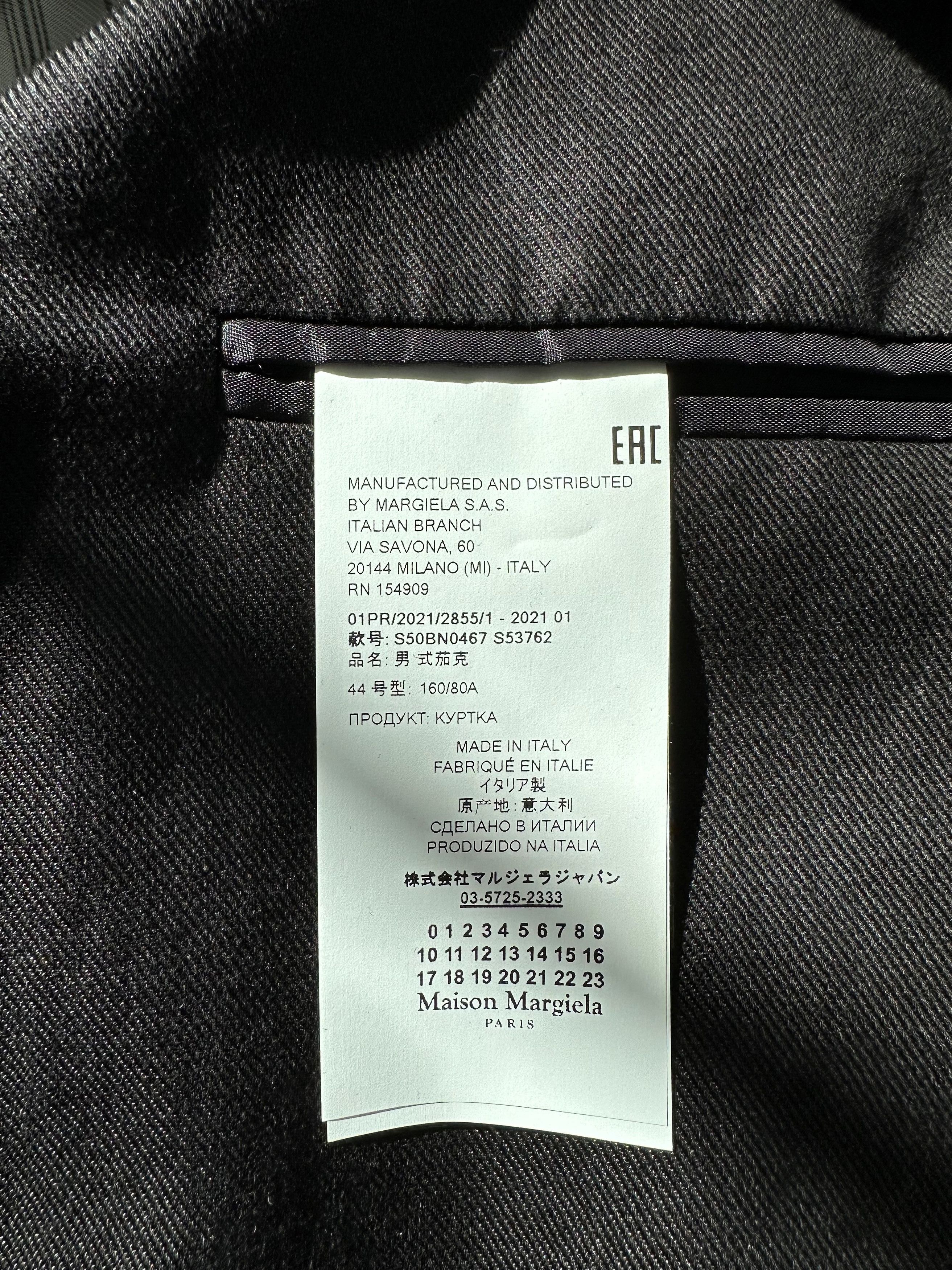 Maison Margiela 3000$ Maison Margiela Sartorial line Oversized Blazer Size 38R - 9 Thumbnail