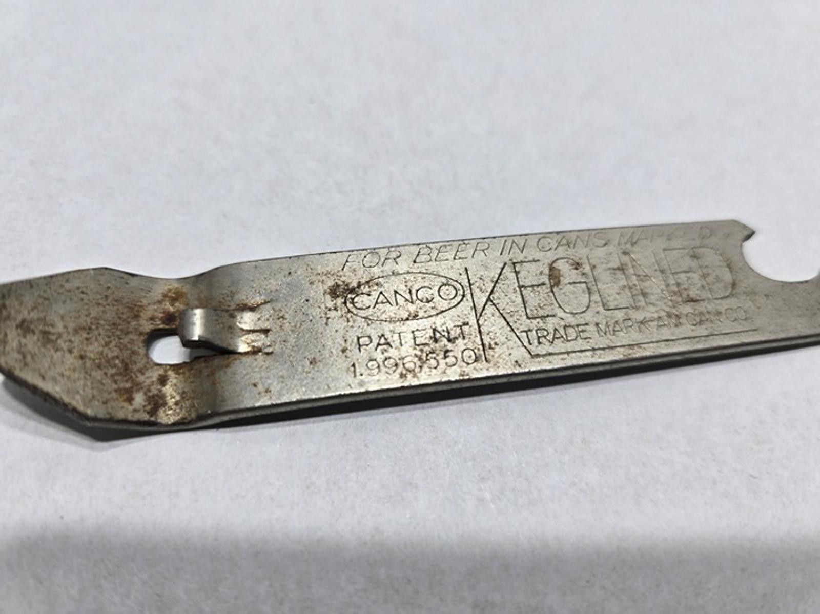 Pabst Blue Ribbon Vintage: 1950's: CANCO: Pabst Blue Ribbon: Can/Bottle Opener Size ONE SIZE - 3 Thumbnail