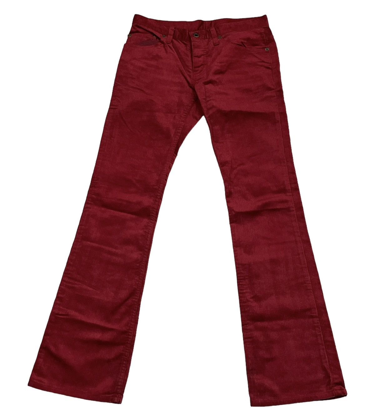 Hysteric Glamour × Japanese Brand RARE! Hysteric Glamour Low Rise Bootcut Corduroy Pants Size US 28 / EU 44 - 1 Thumbnail