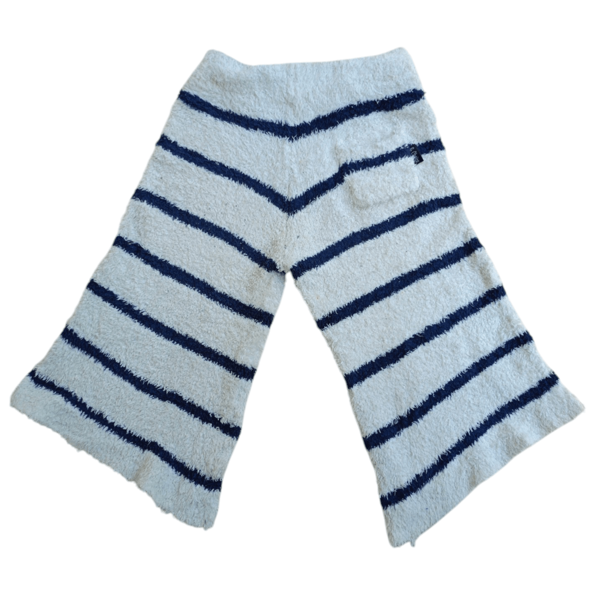 Japanese Brand × Vintage & Choice Stripe Cropped Classic Pant Vintage Streetwear Size US 38 / EU 54 - 4 Thumbnail