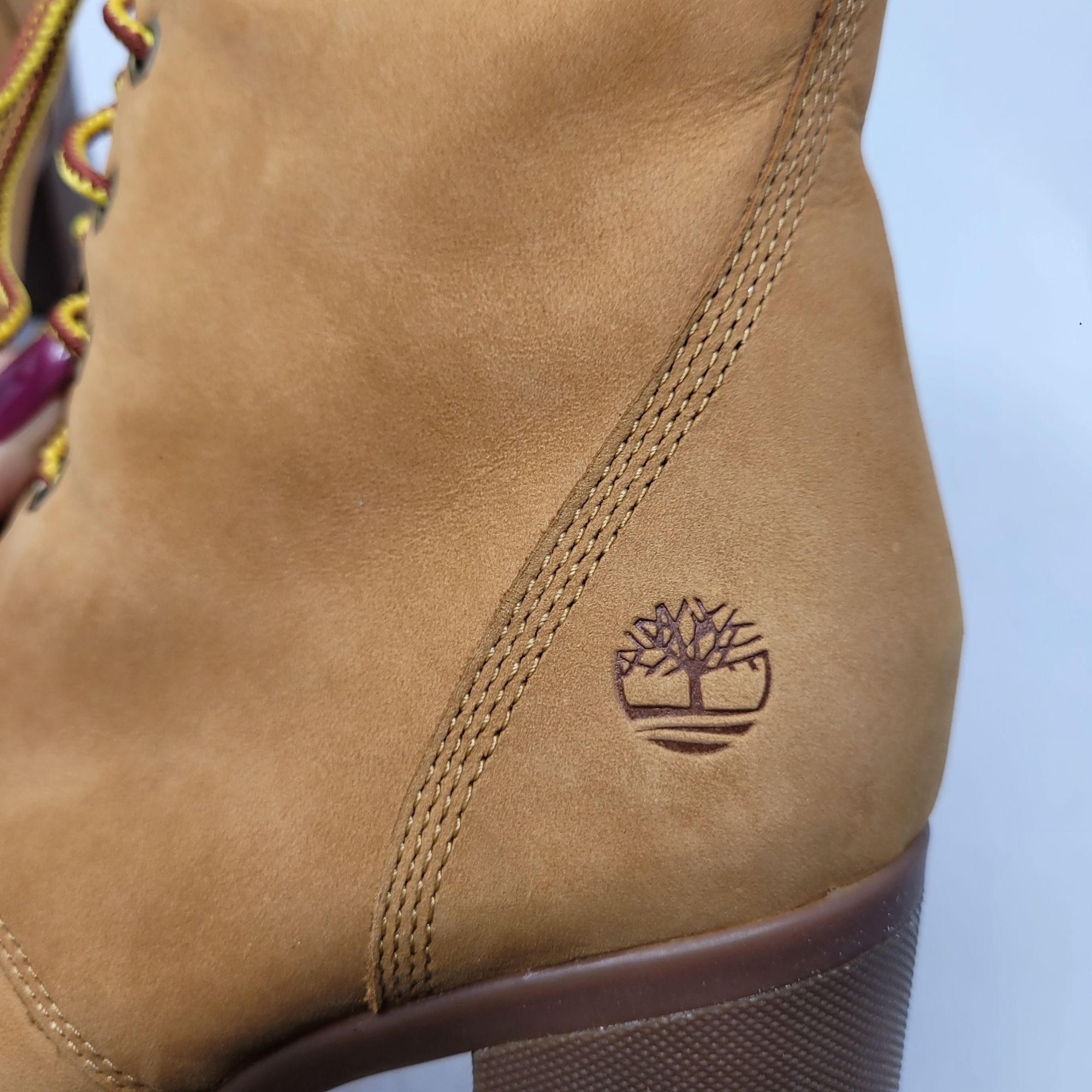 Timberland Womens Timberland Allington Mid Lace-Up Combat Heeled Work B Size US 9 / IT 39 - 2 Thumbnail