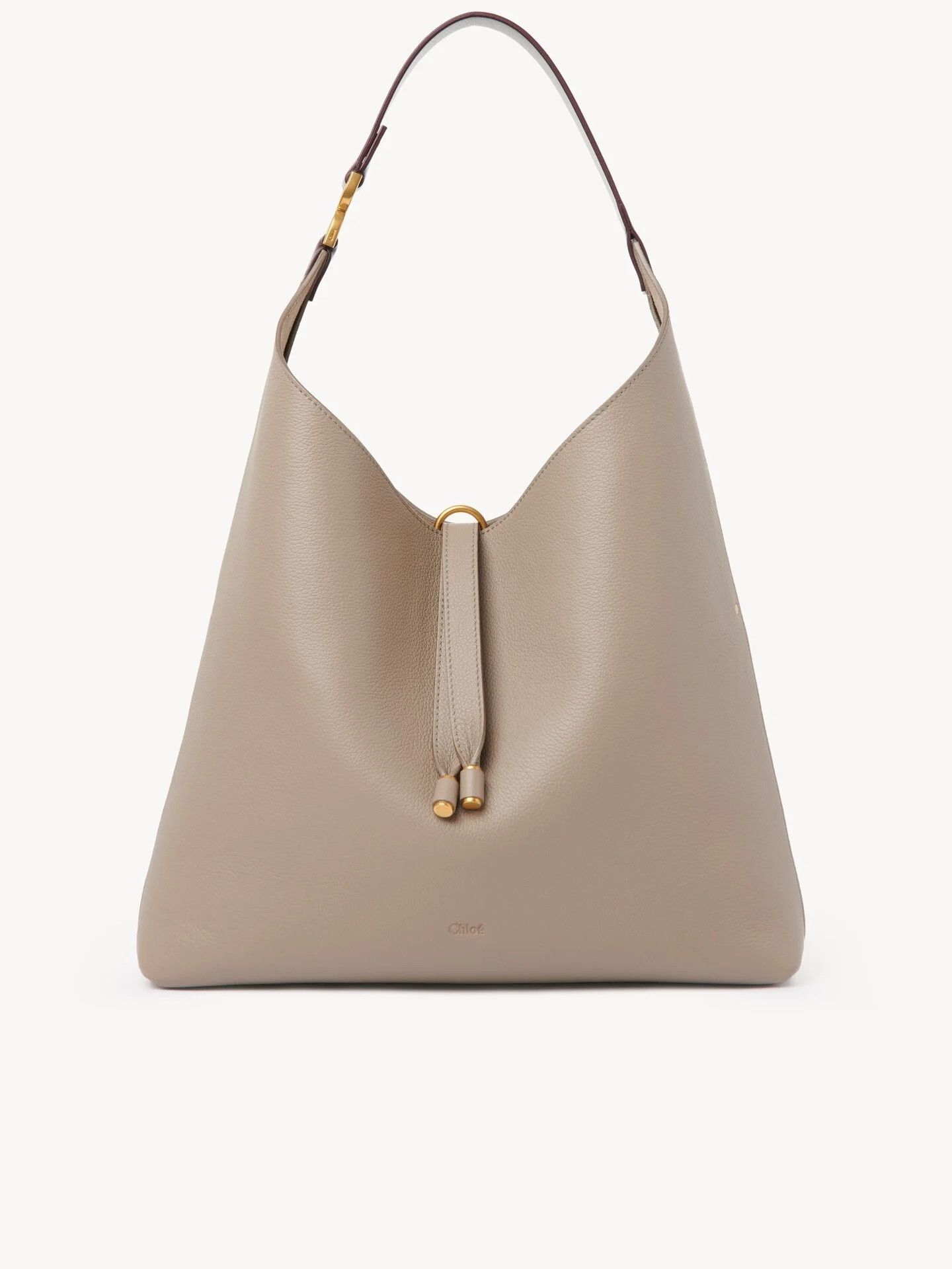 Chloe o1loc1c10226 Size: OS / Marcie Medium Hobo Bag in Motty Grey Size ONE SIZE - 1 Thumbnail
