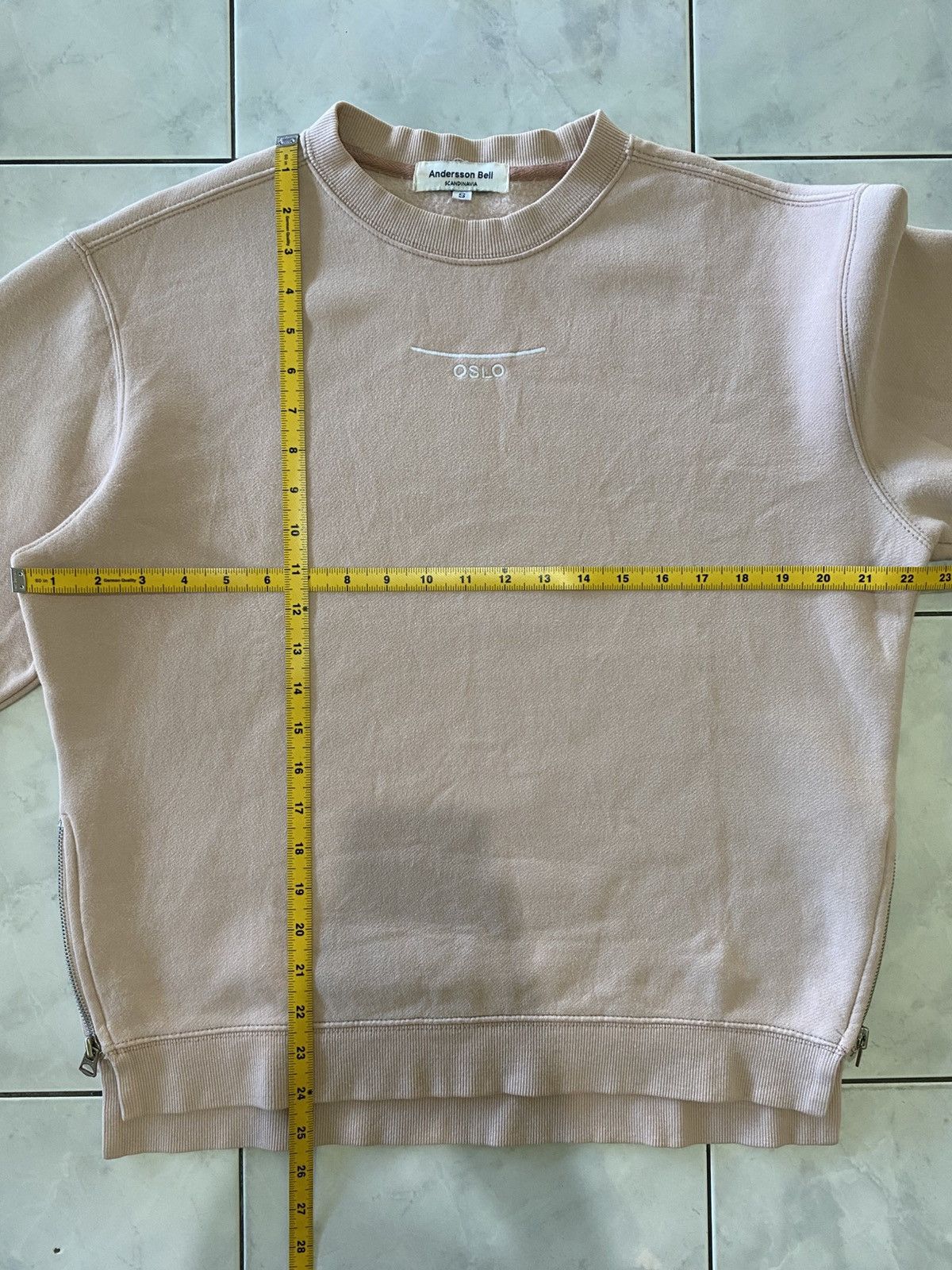 Andersson Bell Andersson Bell Scandinavia Crewneck Sweatshirt Nordic Beige Size US S / EU 44-46 / 1 - 18 Thumbnail