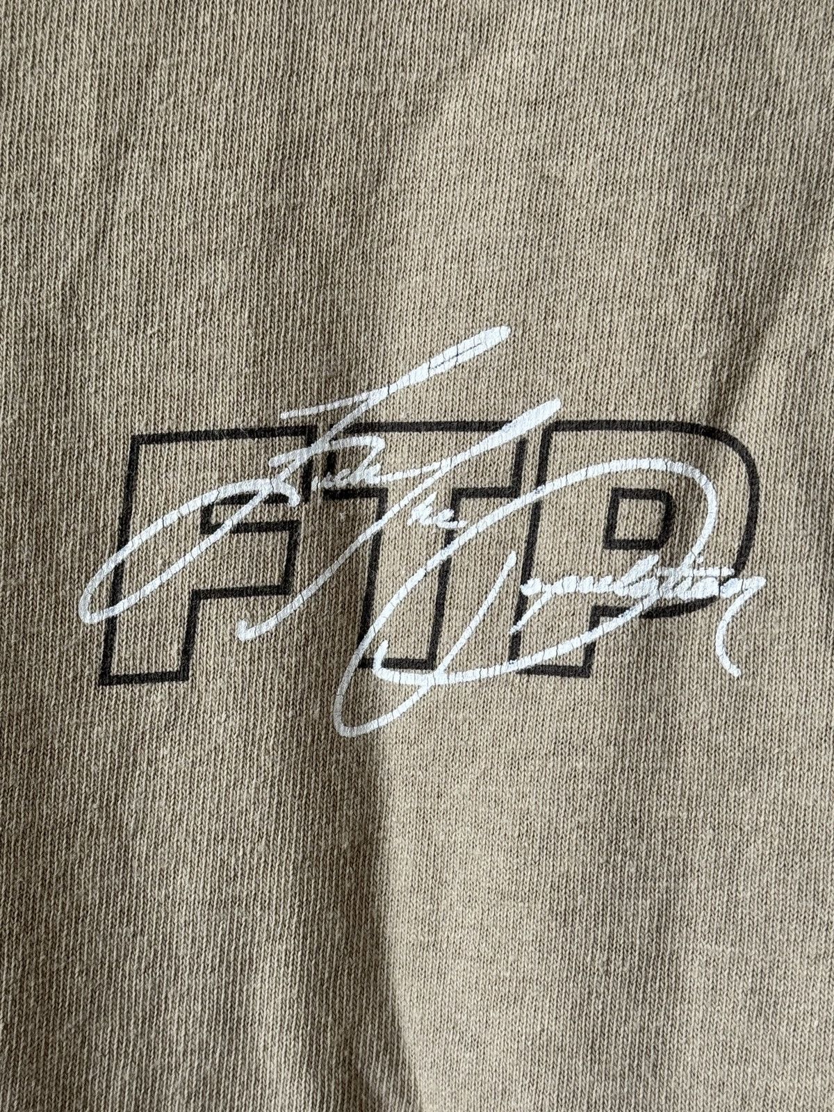 Fuck The Population FTP SCRIPT LOGO TEE SAND Size US M / EU 48-50 / 2 - 3 Thumbnail
