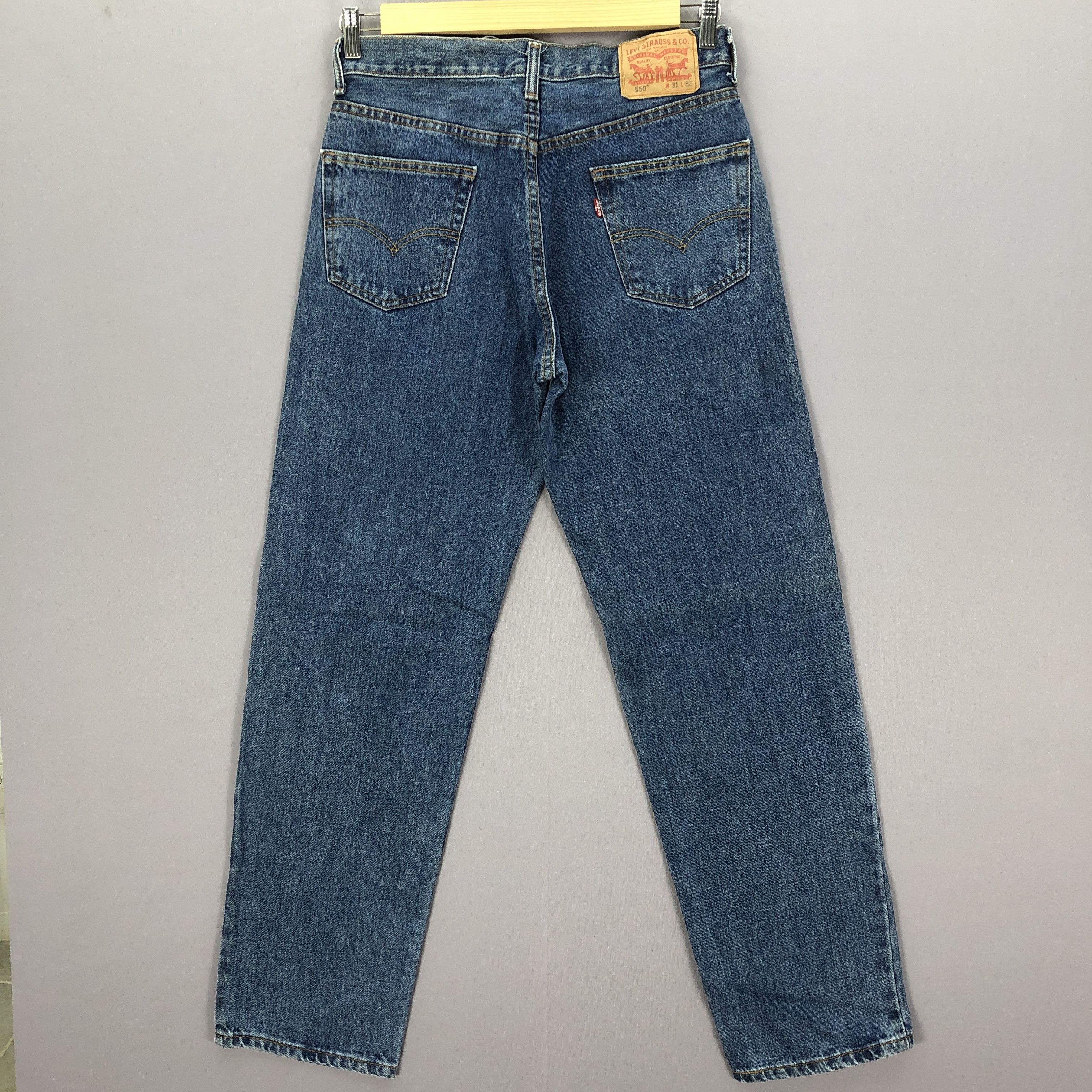 Levi's Vintage Levis Baggy Jeans Levi's 505 Stonewash Faded Denim Size US 30 / EU 46 - 2 Thumbnail
