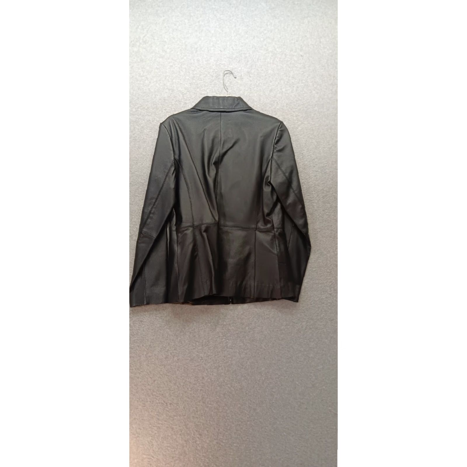 Vintage Bernardo Leather Jacket Women's Black Size M Full Zip Pockets Short Lightly Used Regular Fit Size M / US 6-8 / IT 42-44 - 5 Thumbnail