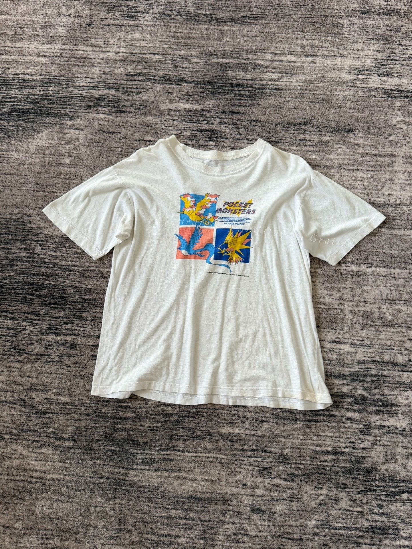 Vintage Vintage 90s Pokemon Three Birds Tee Size US M / EU 48-50 / 2 - 1 Thumbnail