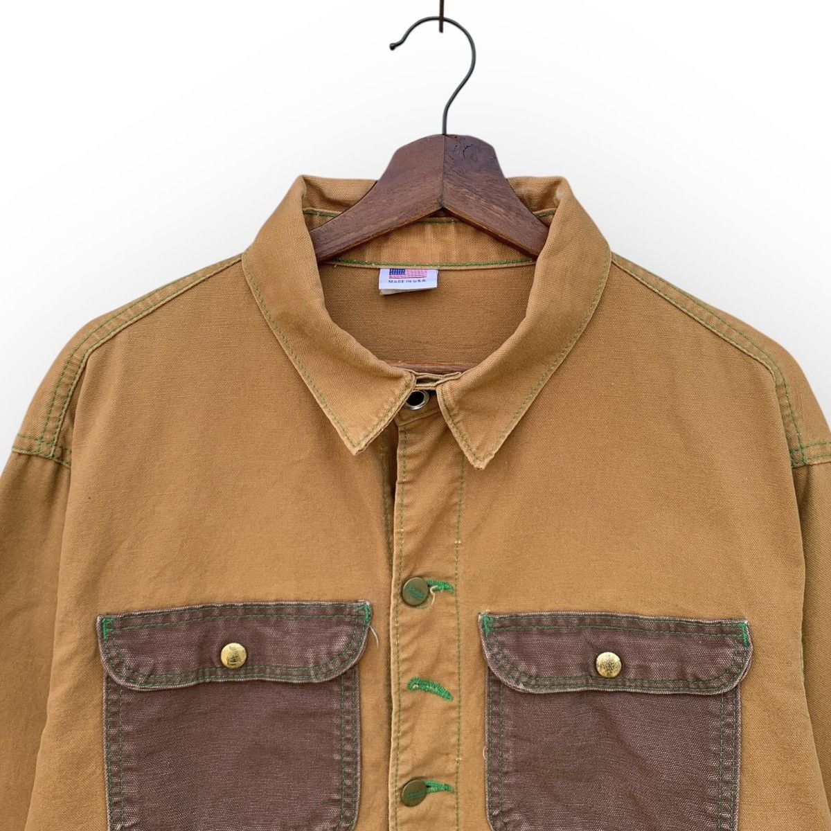 Vintage VINTAGE 90s POINTER USA DUCK CANVAS CHORE JACKET Size US L / EU 52-54 / 3 - 5 Thumbnail