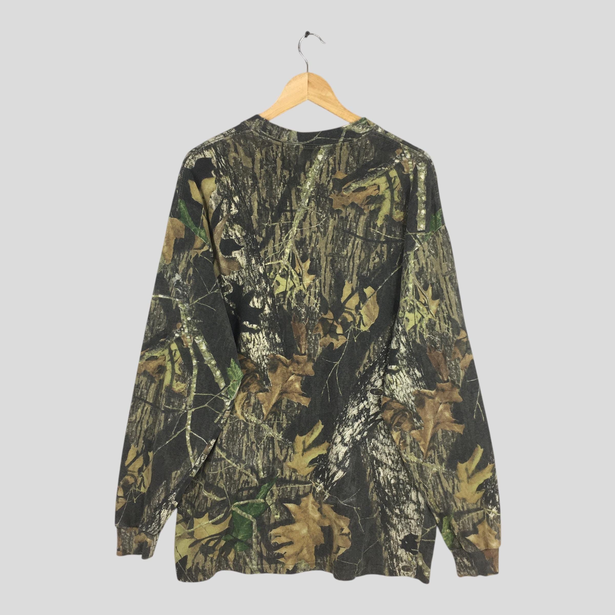 Mossy Oaks × Realtree Vintage 90s Mossy Oak Tree Camo Long sleeve Tshirt XLarge Size US XL / EU 56 / 4 - 6 Thumbnail