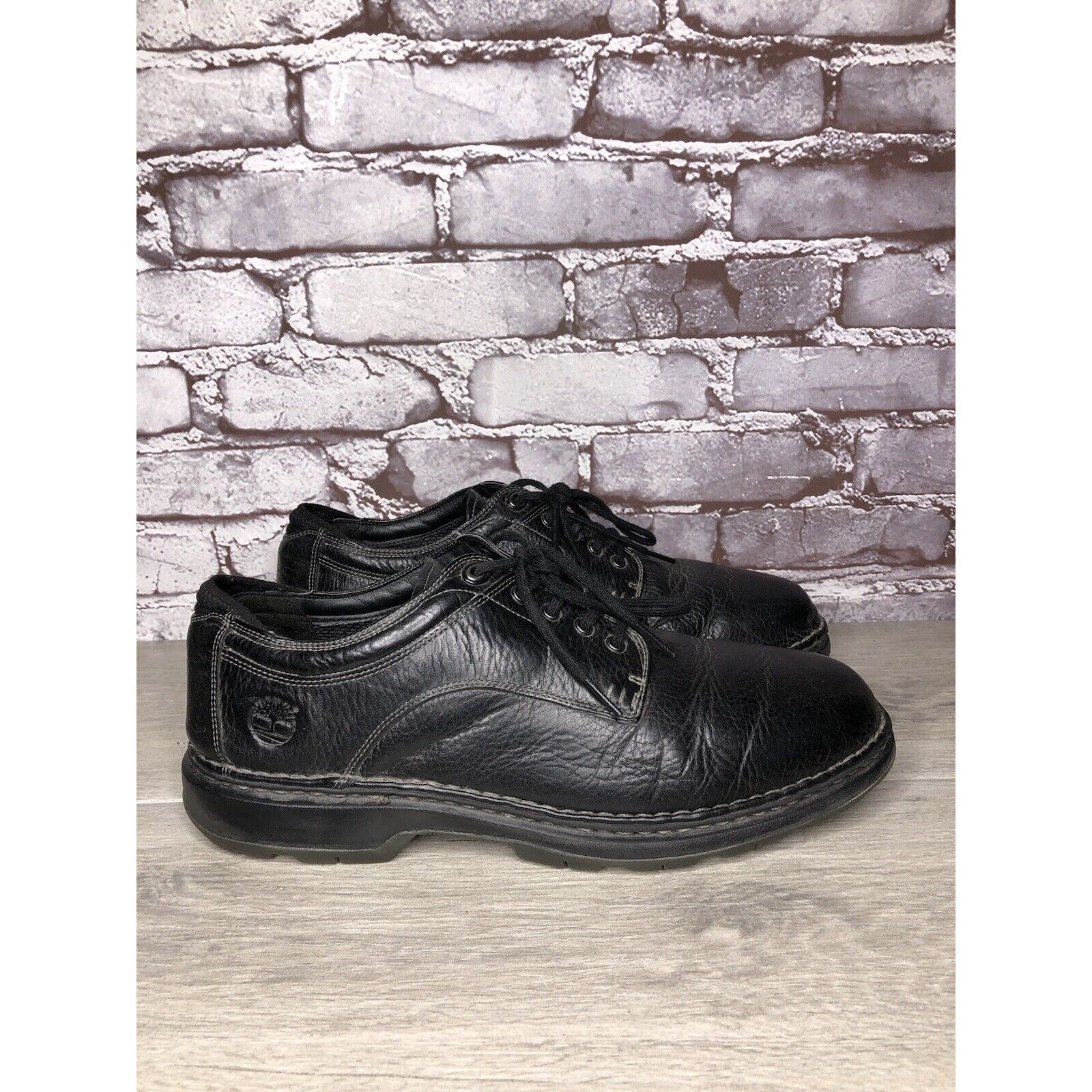 Timberland Timberland Black Leather BSFP Support Casual Oxfords Shoes M Size US 12 / EU 45 - 12 Thumbnail