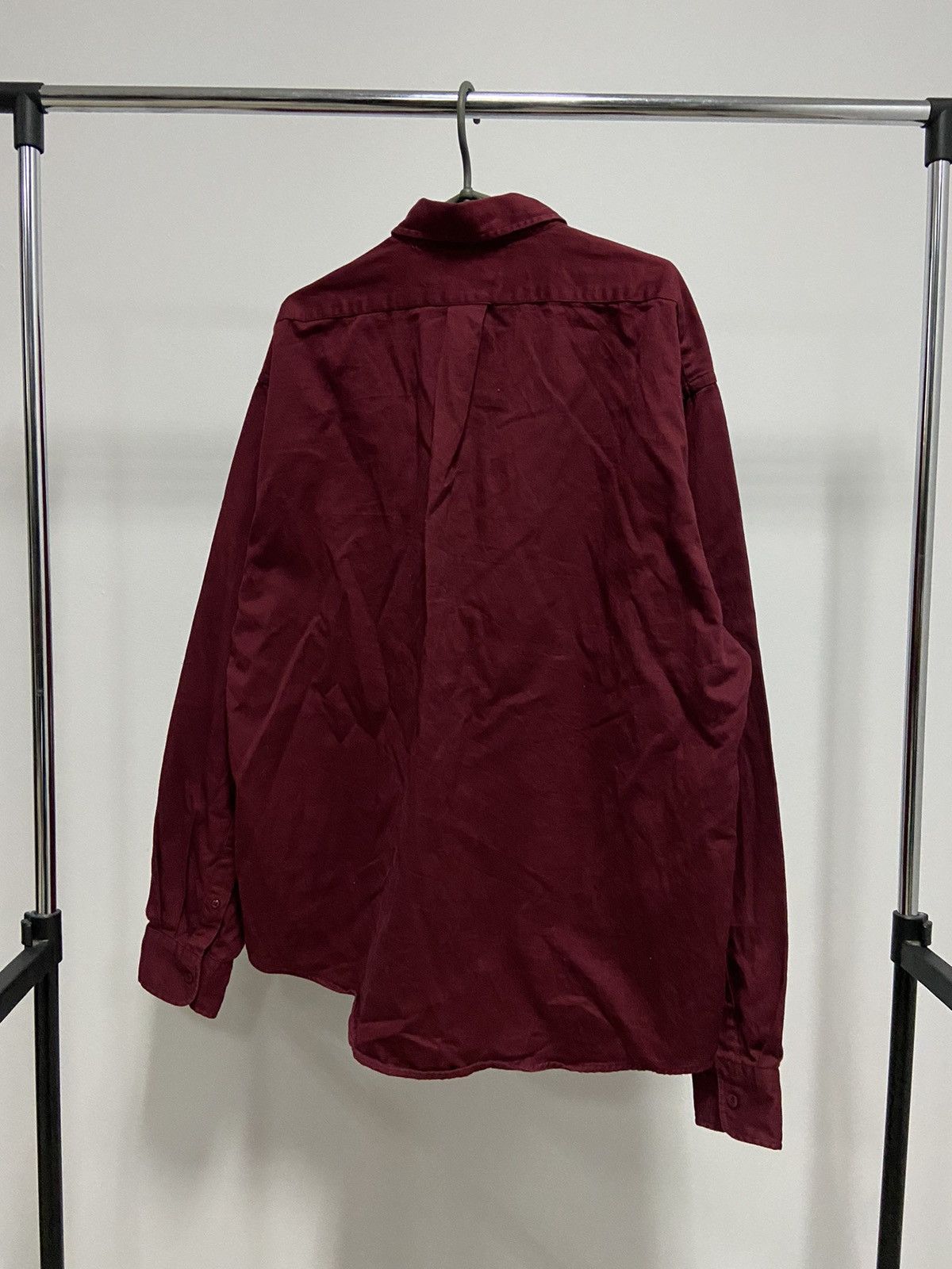 Vintage × Yves Saint Laurent Yves Saint Laurent overshot Vintage Button Ups Logo YSL Size US XL / EU 56 / 4 - 3 Thumbnail