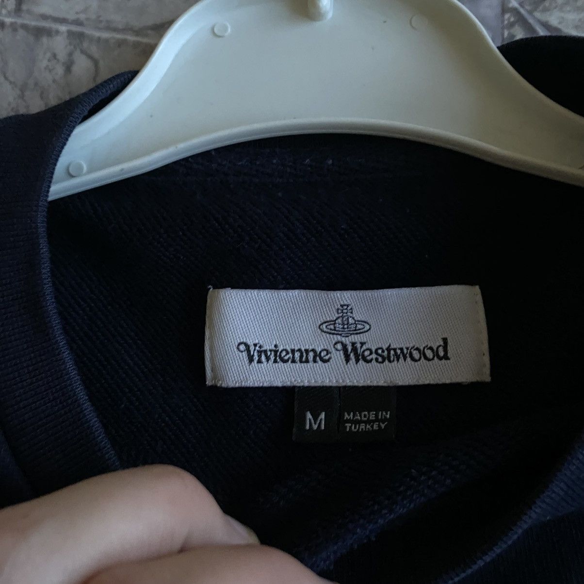 Vivienne Westwood Vivienne Westwood Orb Logo Sweatshirt Navy Blue Size Small Size US M / EU 48-50 / 2 - 9 Thumbnail