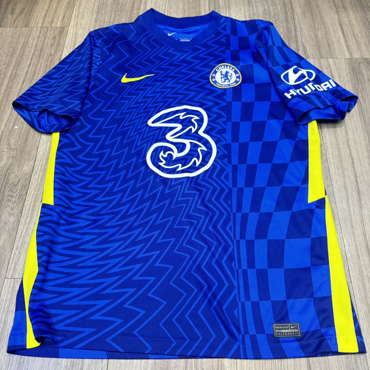 Nike Chelsea 21/22 home shirt #9 Lukaku Size US L / EU 52-54 / 3 - 1 Thumbnail