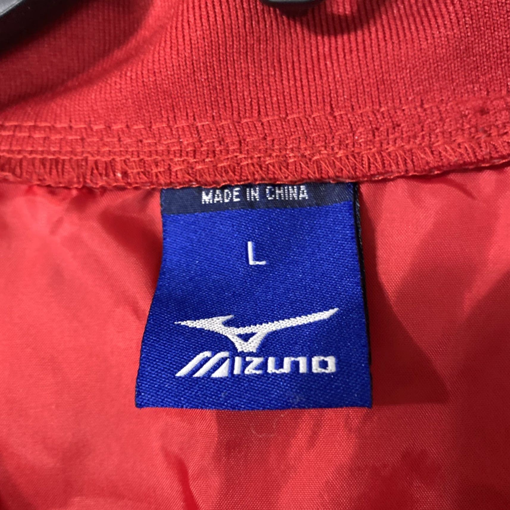 Mizuno Mizuno Windbreaker Shirt Mens L Red Short Sleeve 1/4 Zip Pullover Activewear Sports Shirt Size US L / EU 52-54 / 3 - 4 Thumbnail