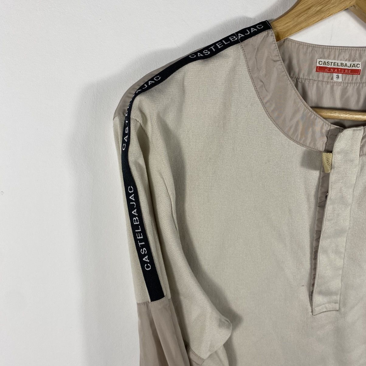 Jean Charles De Castelbajac Vintage CASTELBAJAC +2 NATURE Longsleeve Tee Shirt Size US L / EU 52-54 / 3 - 5 Thumbnail