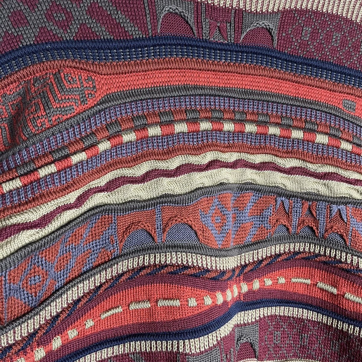 Coogi 90's Emaroo Australia Cardigan Knitted Sweater Size US L / EU 52-54 / 3 - 16 Thumbnail